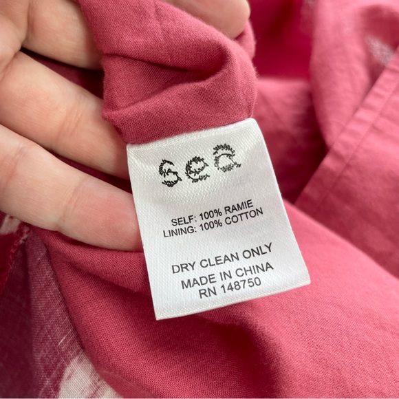 {Sea New York} Monet Floral A-Line Midi Dress, Size 10 - Picture 11 of 11